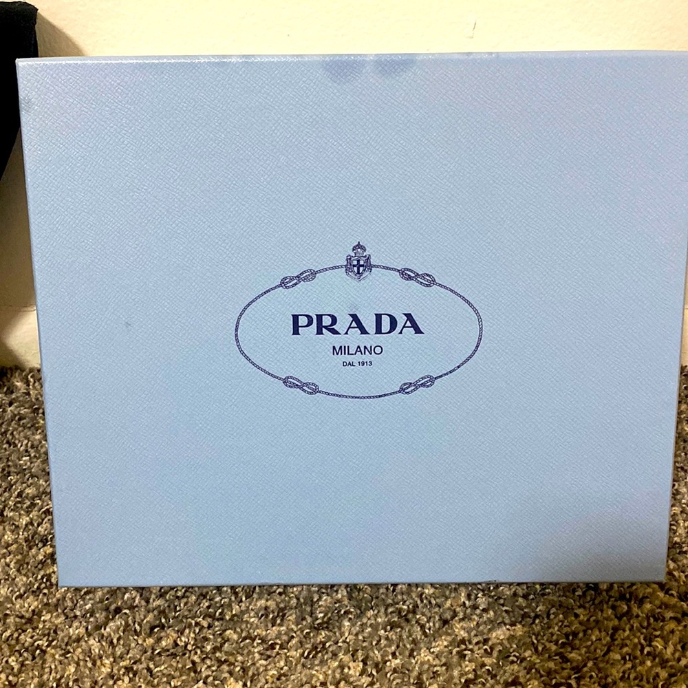 Pink, White, and Black AUTHENTIC PRADA SHOES
